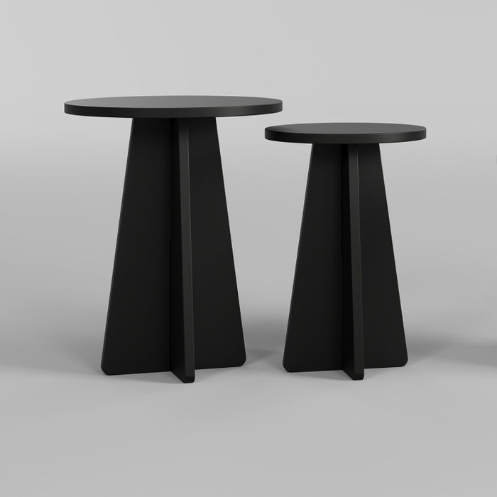 Hanah Home Mushroom 2 - Negro